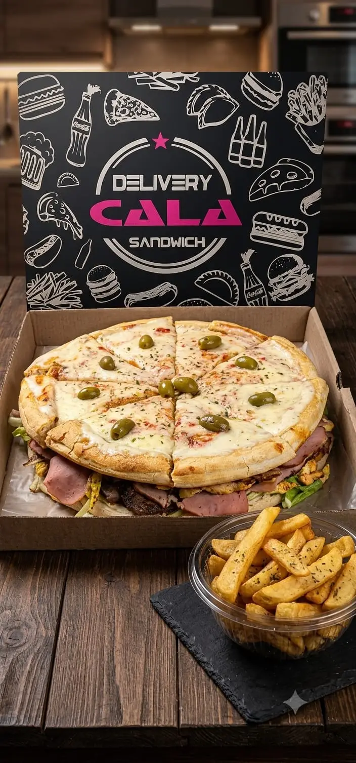 BURGUERPIZZA 8 PORCIONES
