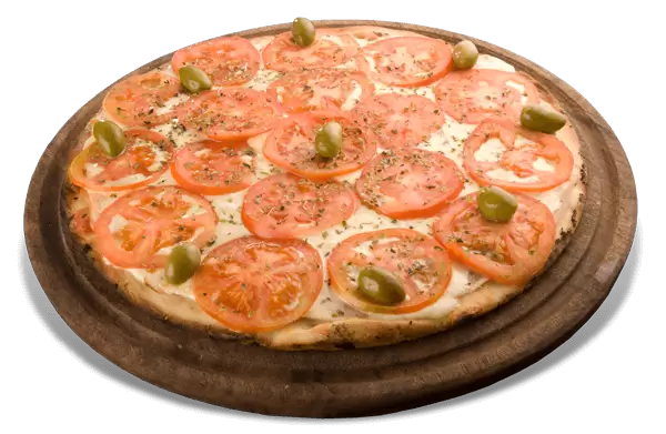 36] PIZZA A LA PIEDRA NAPOLITANA 8 P + 6 EMPANADAS DE JYQ.